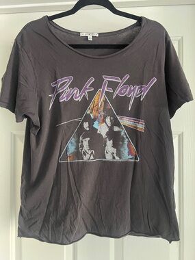 Pink Floyd Tee with Multicolor Prism - Junk Food - Women’s Size M